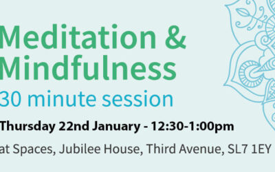 Meditation and Mindfulness Session – Jan 22nd 2026