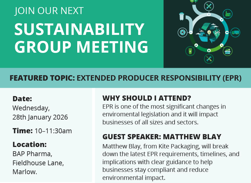 Sustainability Group Meeting – Jan 28th 2026
