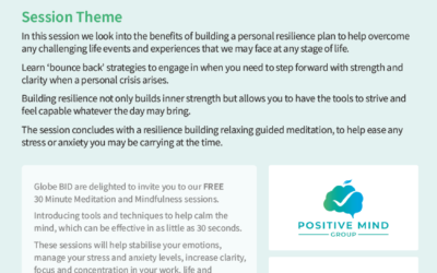 Meditation and Mindfulness Session – 21st May