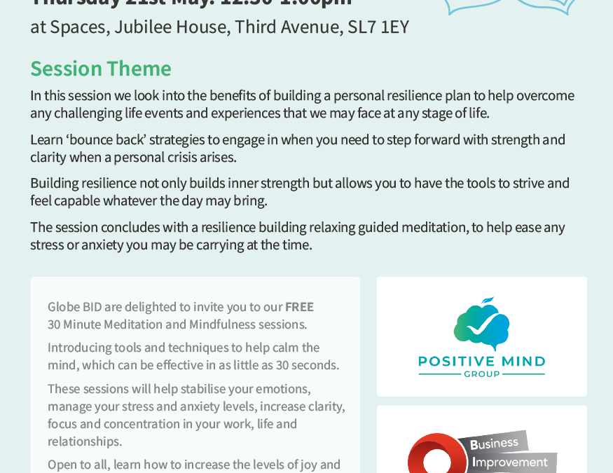 Meditation and Mindfulness Session – 21st May